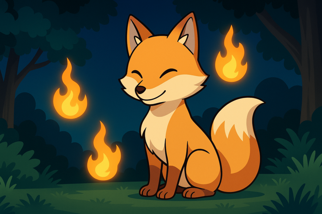 ようかいしりとり_きつねび