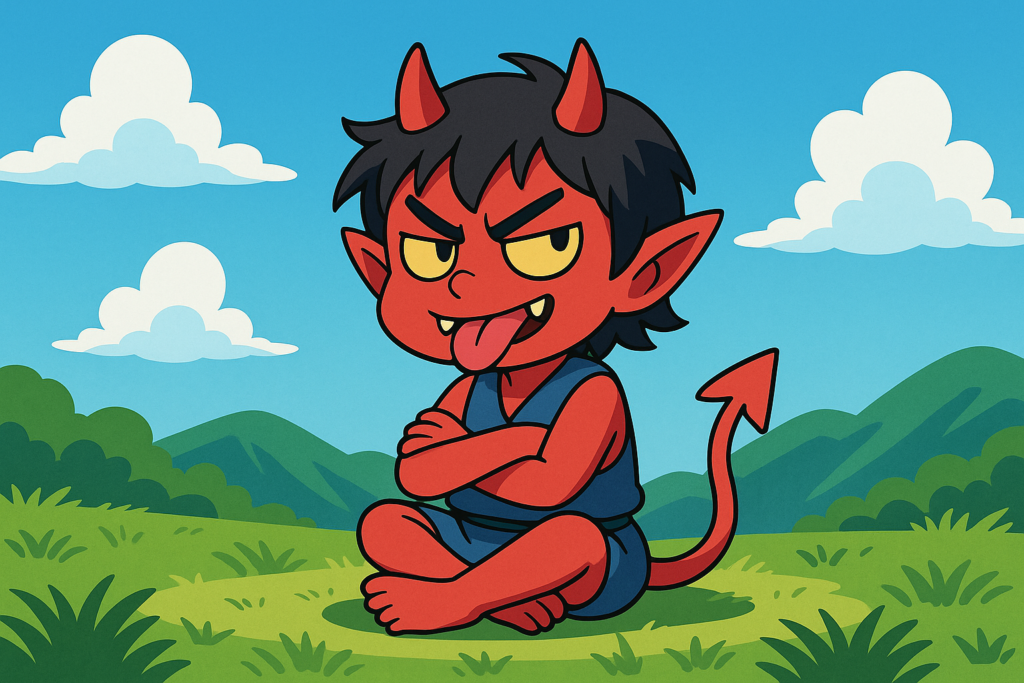 ようかいしりとり_あまのじゃく